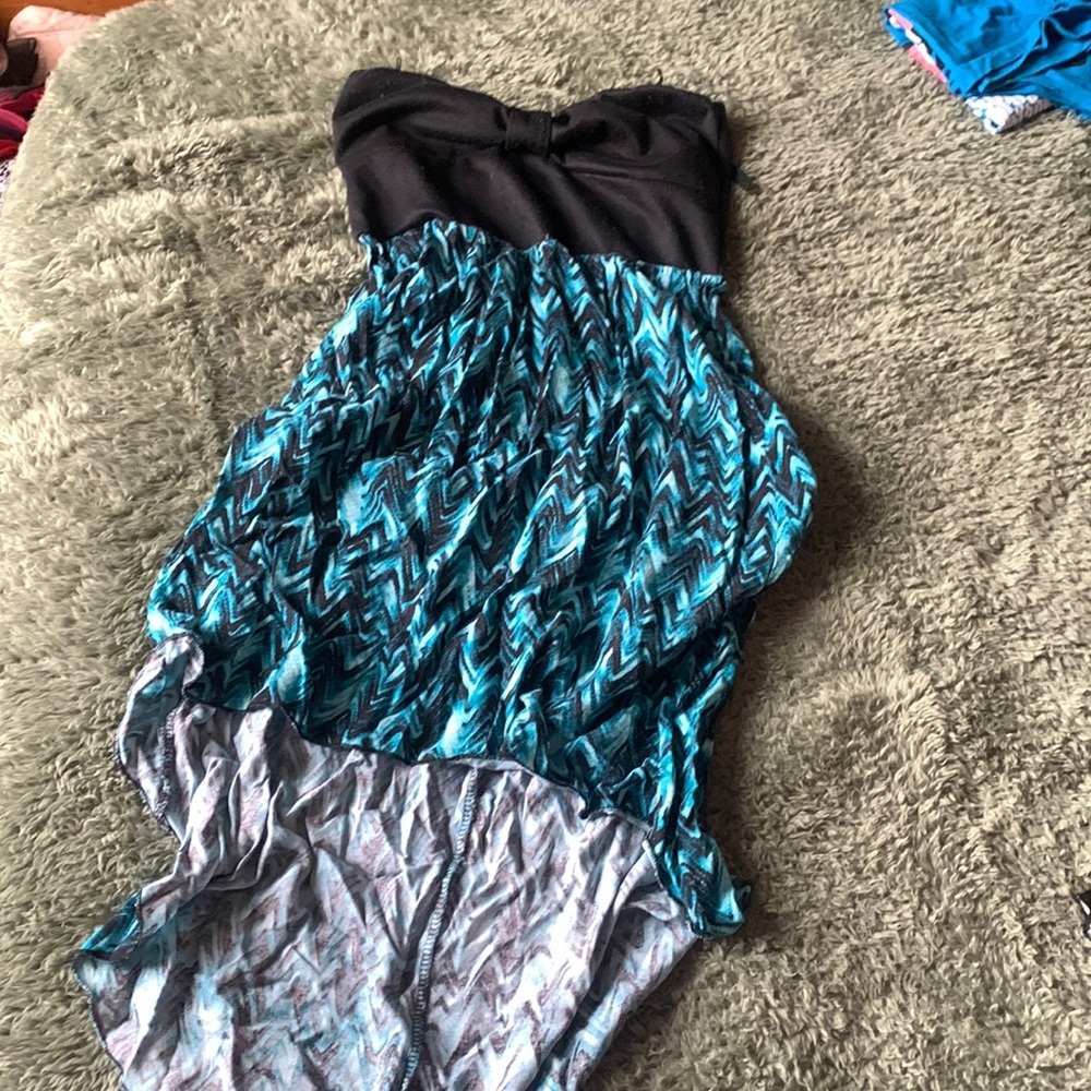 Strapless dress